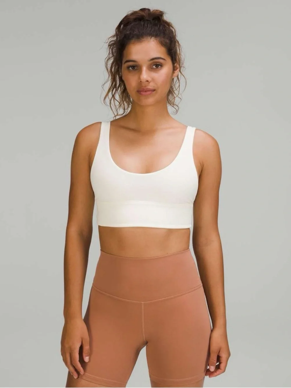 Lululemon Align Reversible Bra *Light Support in Lemon Sorbet / White Opal 12